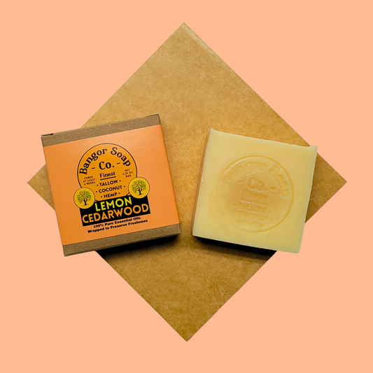 Citrus Lemon Cedarwood Bar | 4.25 oz.