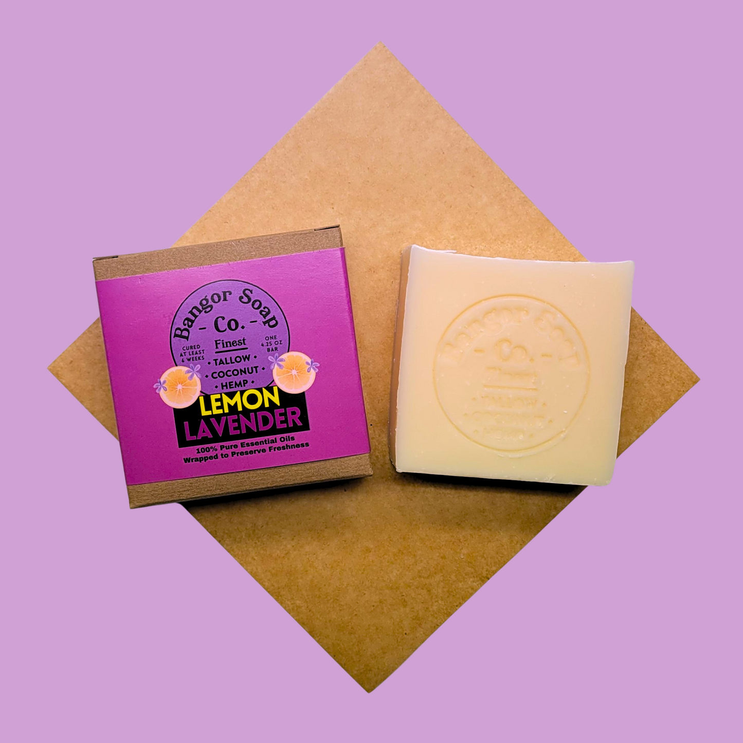 Calming Lemon & Lavender Bar | 4.25 oz.